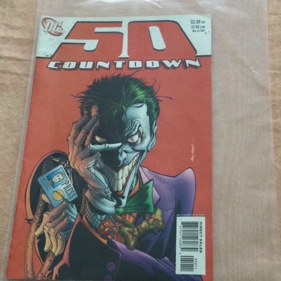NOS DC COMICS 50 COUNTDOWN COMIC BOOK MAY 16, 2007 - Picture 1 of 3
